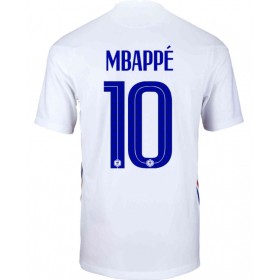Fußballtrikots Frankreich Kylian Mbappé 10 EURO 2020 Kurzarm Auswärts-trikot kaufen